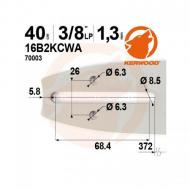 Guide Kerwood 40-3/8LP-1.3mm-56 Ent