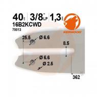 Guide Kerwood 40-3/8LP-1.3mm-55 Ent