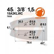 Guide Kerwood 45-3/8-1.5mm-68 Ent