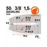 Guide Kerwood 50-3/8-1.5mm-72 Ent