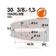 Guide Kerwood 30-3/8LP-1.3mm-45 Ent