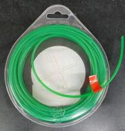 Fil Nylon Rond Vert - 3 mm x 9 m